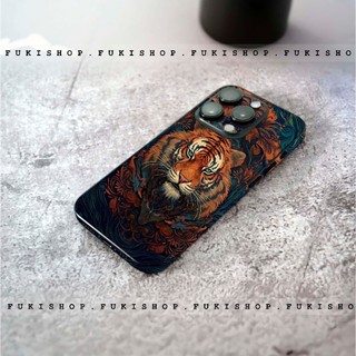Miếng dán Skin Mặt lưng Sau Hổ  MS09 FULL VIỀN Dành Cho Các dòng ANDROID , 16 pro max 15 pro max 14 pro ma