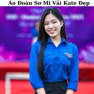 [Sale 50%]  Áo sơ mi đoàn thanh niên Việt Nam, áo đoàn phom chuẩn, vải mịn, thoáng mát