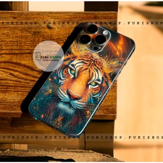 Miếng dán Skin Mặt lưng Sau Hổ  MS08 FULL VIỀN Dành Cho Các dòng ANDROID , 16 pro max 15 pro max 14 pro ma