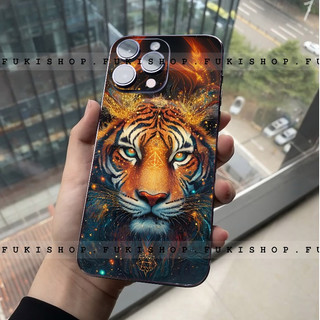 Miếng dán Skin Mặt lưng Sau Hổ  MS08 FULL VIỀN Dành Cho Các dòng ANDROID , 16 pro max 15 pro max 14 pro ma