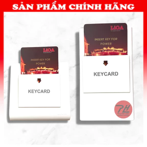 Bộ công tắc thẻ từ ngắt điện LiOA 30A 250V cho khách sạn, nhà nghỉ – Hàng chính hãng