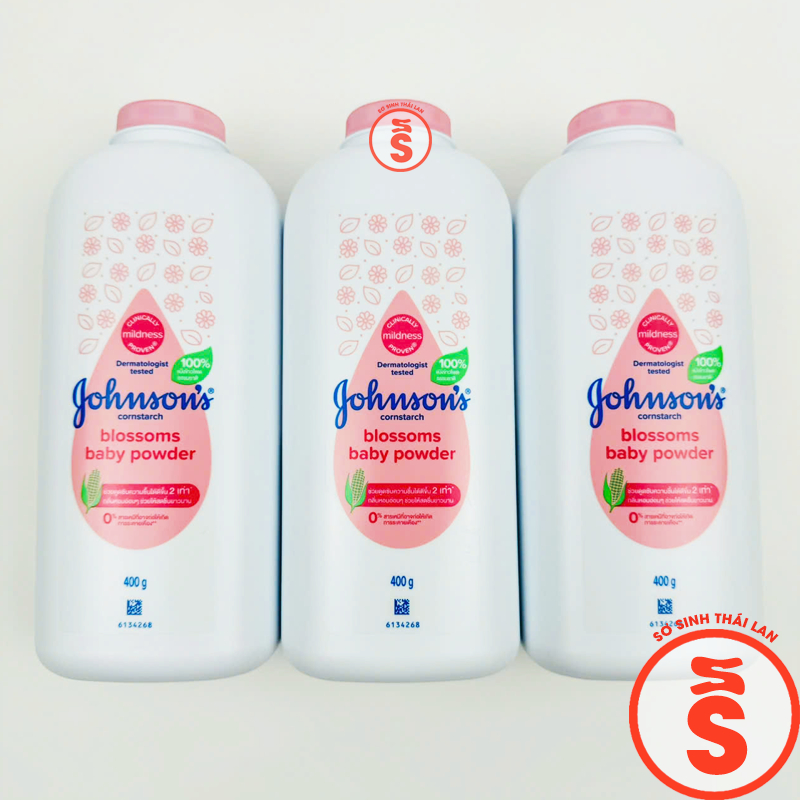 Phấn Rôm Johnson's Baby THÁI LAN cho bé 400g - 100g - 50g | Shopee Việt Nam