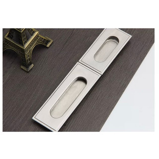 Tay nắm cửa âm cao cấp 9,6 và 12,8 cm cao cấp lắp cửa tủ hồ sơ