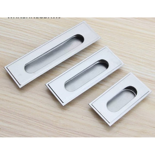 Tay nắm cửa âm cao cấp 9,6 và 12,8 cm cao cấp lắp cửa tủ hồ sơ