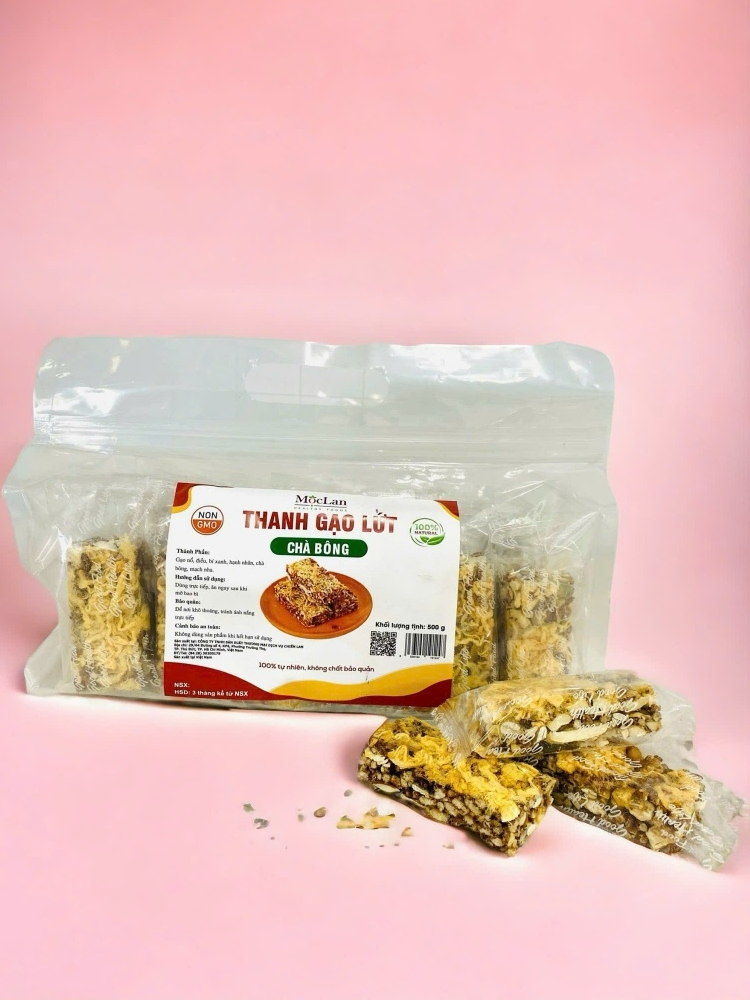 Ảnh Thanh gạo lứt chà bông, mix các hạt dinh dưỡng Mộc Lan Healthy 250g, 500g 2