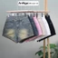 Quần short jean nữ bo lai chất jean denim không giãn mềm mịn Anngo - AT497