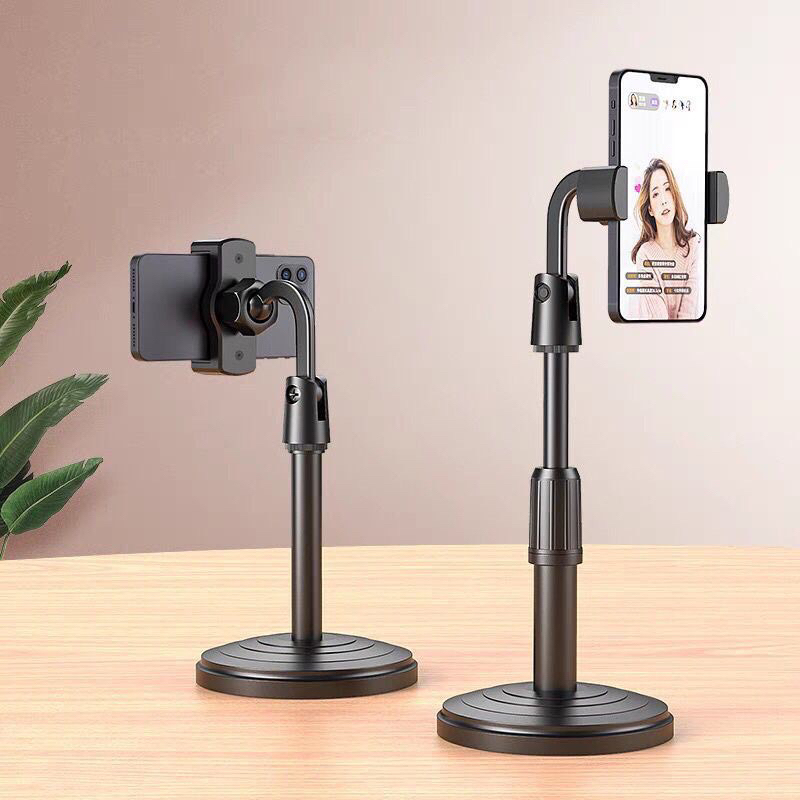 Giá đỡ điện thoại để livestream - Giá đỡ điện thoại để quay video- Giá đỡ điện thoại đa năng xoay 360 độ