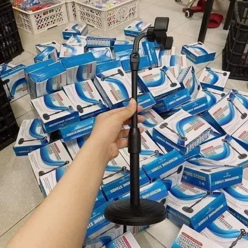 Giá đỡ điện thoại để livestream - Giá đỡ điện thoại để quay video- Giá đỡ điện thoại đa năng xoay 360 độ