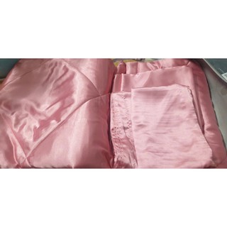 [Best Seller]Trọn Bộ Chăn  Ga Gối Lụa Lavish Silk Cao Cấp Mát Lạnh Hàng Loại 1- Hồng Dâu