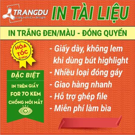Tài liệu học tập theo yêu cầu