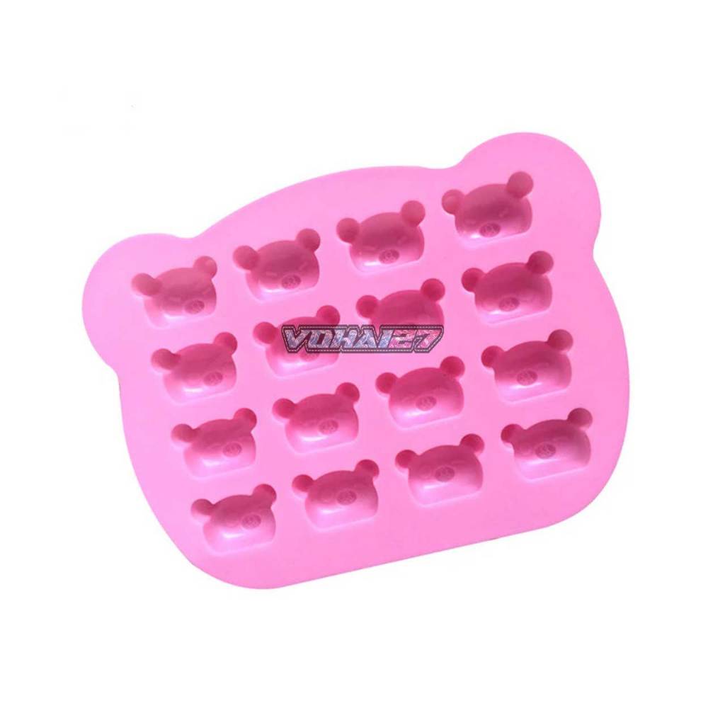 Khuôn Silicon Gấu Koala Dễ Thương Trang Trí Bánh Dụng Cụ Thạch Mousse Kẹo Chịu Nhiệt Cao - VH2