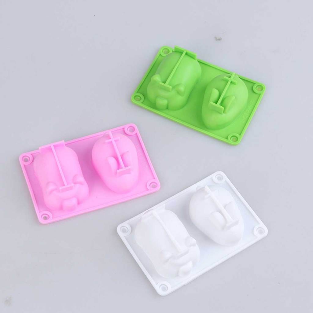 Khuôn Silicon Heo Thỏ Làm Socola, Đậu Hũ Non, Thạch Rau câu, Pudding Chịu Nhiệt Cao