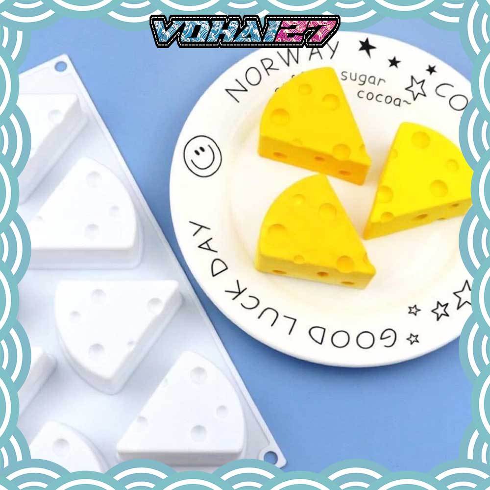 Khuôn Silicon Phomai Cheese Dễ Thương Làm Socola, Đậu Hũ Non, Thạch Rau câu, Pudding (Phô Mai)