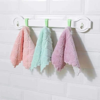 Khăn Lau Đa Năng 2 Mặt Mềm Mịn, Lau Bếp, Lau Tay, Lau Kính Sạch Bong KT0L4