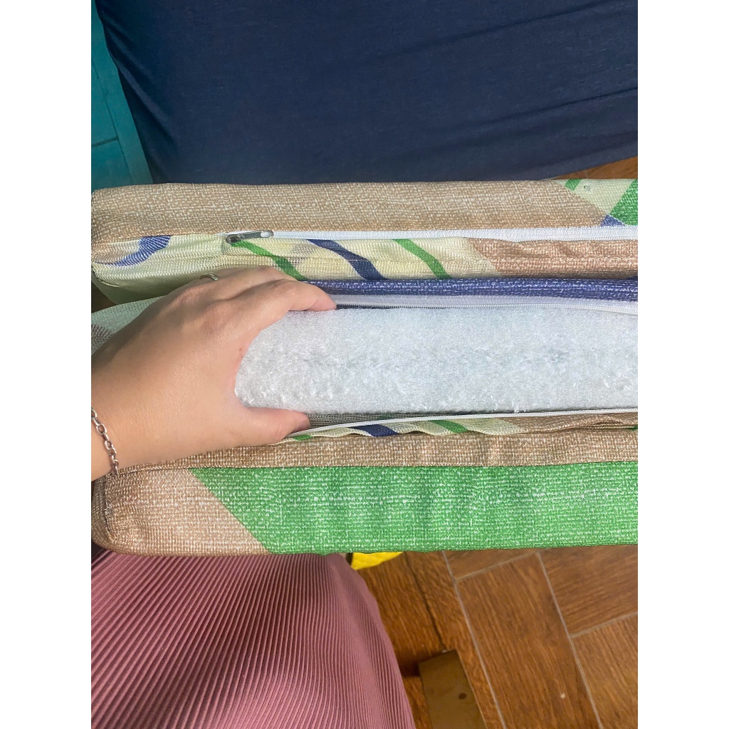 Đệm bông ép nhiều kích thước cho giường gỗ của bé, Nệm bông ép êm ái bảo vệ lưng bé