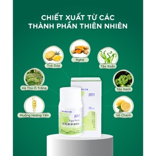 Viên uống Ego Pure giúp thanh lọc đường ruột và cân bằng hệ vi sinh hộp 120 viên