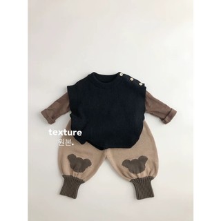 𝑯𝒂̀𝒏𝒈 𝑸𝑪𝑪𝑪 x 𝑻𝒊𝒏𝒕𝒊𝒏 | ZII PANT- Quần Len Hình Gấu Phong Cách Cho Bé |by Rani
