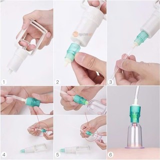 Bộ giác hơi 12 cốc không dùng lửa - BỘ GIÁC HƠI KHÔNG CÓ NAM CHÂM - GIACHOI869