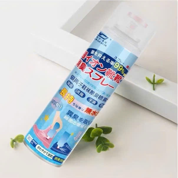 Xịt Khử Mùi Hôi Giày Dép Nano Bạc Đánh Bay Mùi Hôi Chân Cao Cấp,  BÌNH XỊT KHỬ MÙI GIÀY - MÃ: XITKHUMUI8521
