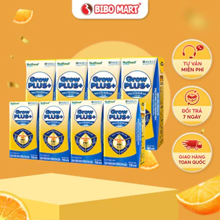 Sữa Pha Sẵn GrowPLUS+ Vàng Sữa Non Cho Bé Hỗ Trợ Tăng Chiều Cao Lốc 4 110ml 180ml – Bibo Mart
