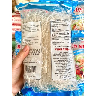 [2 gói/5 gói] _ Bún gạo khô Vĩnh Thạnh 555 - gói 250g