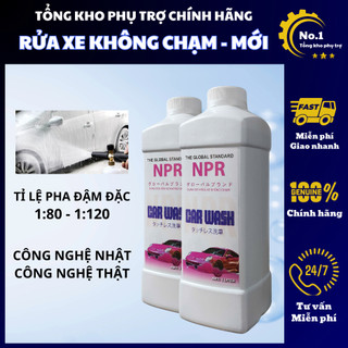 Nước rửa xe không chạm - Dung dịch rửa xe ô tô, xe máy NPR JAPAN chính hãng 1L