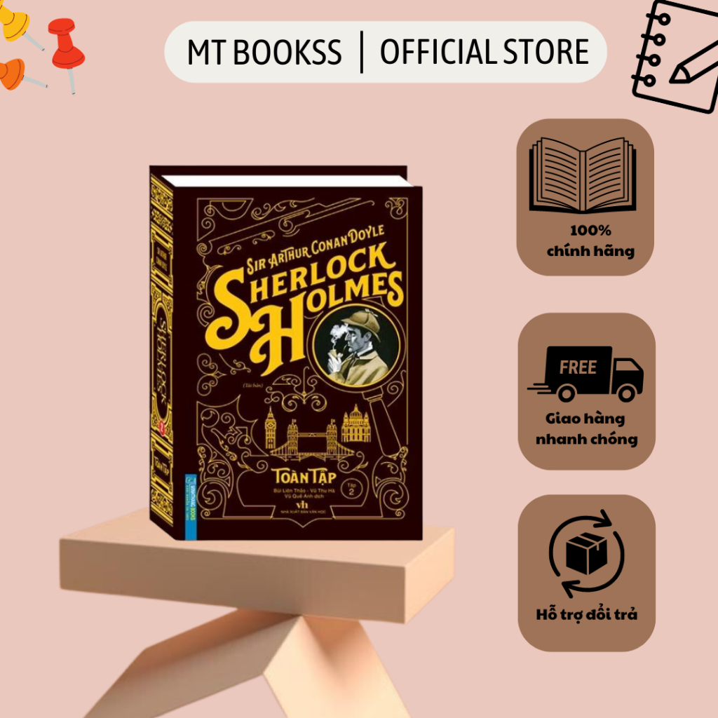 Ảnh Sách - Sherlock Holmes toàn tập - Tập 2 (bìa cứng) - tái bản 1
