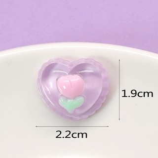 DIY Phụ Kiện Trang Trí Giày Dép crocs Màu Sắc Trong Suốt Hoạt Hình Dễ Thương Dán dép, ốp, tai nghe...charm gắn dép pkk03