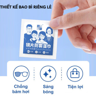 Khăn Lau Kính Chuyên Dụng Nano Anti-Fog - So Sánh Với Khăn Vải Thường, Diệt Khuẩn, Bảo Vệ Mắt