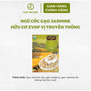 Ngũ cốc gạo jasmine hữu cơ Zvof 35g x 7 gói cho bé từ 18 tháng