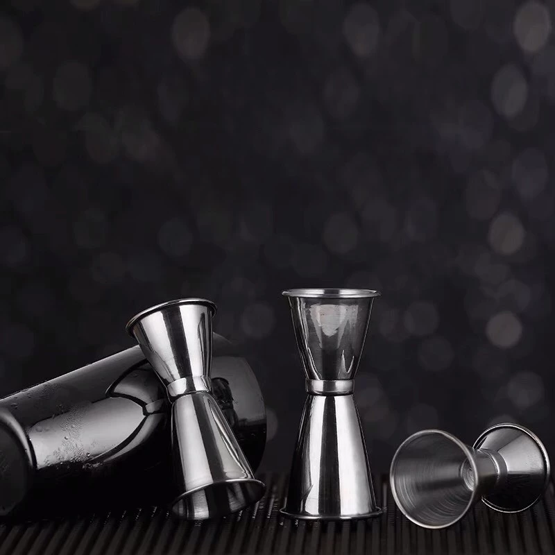 Ly đong zigger bằng inox 2 đầu cao cấp