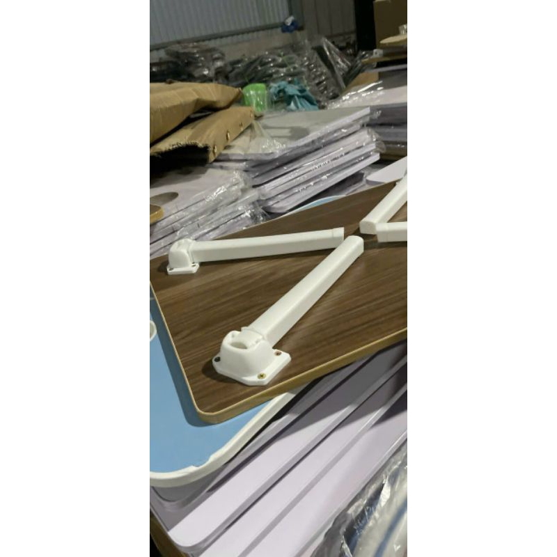 Chân Bàn Gấp Chất Liệu Nhựa PP Cứng Bền Đẹp - Dễ Lắp Đặt, Tặng Kèm Bộ Ốc Vít