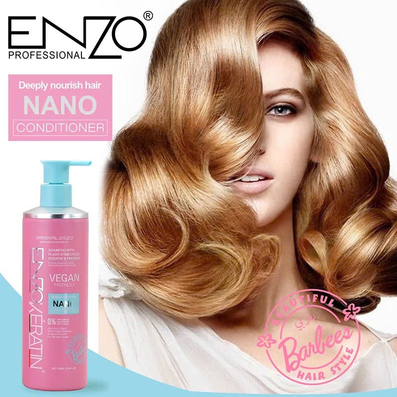 Ảnh Dầu gội dầu xả enzo biotin collagen chống rụng tóc,phục hồi tóc hư tổn, kích thích mọc tóc nuôi dưỡng tóc chắc khỏe 1