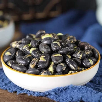 ( Sỉ 1KG ) Đậu Đen Xanh Lòng Sấy Giòn Rang Muối Thơm Béo Ăn Chay Ăn Kiêng Heathy TACASA SHOP