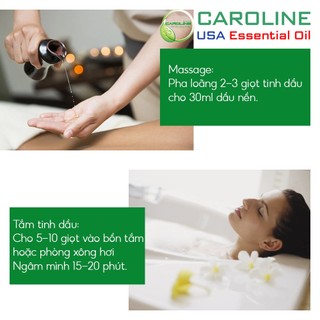 Tinh dầu thiên nhiên Caroline 10ml | Hương Quế | Có kiểm nghiệm COA | Nhập khẩu USA