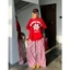 Áo Thun Local Brand VIBESTU " Xinh Như Hoa ", Áo Thun Boxy Form Rộng Unisex 250Gsm 100% Cotton