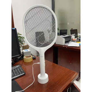 Vợt Muỗi TUVACO Thông Minh Kiêm Đèn Bắt Muỗi Tự Động 2in1 Cao Cấp