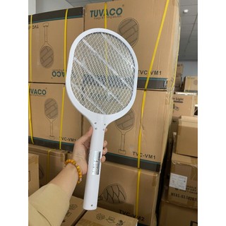 Vợt Muỗi TUVACO Thông Minh Kiêm Đèn Bắt Muỗi Tự Động 2in1 Cao Cấp