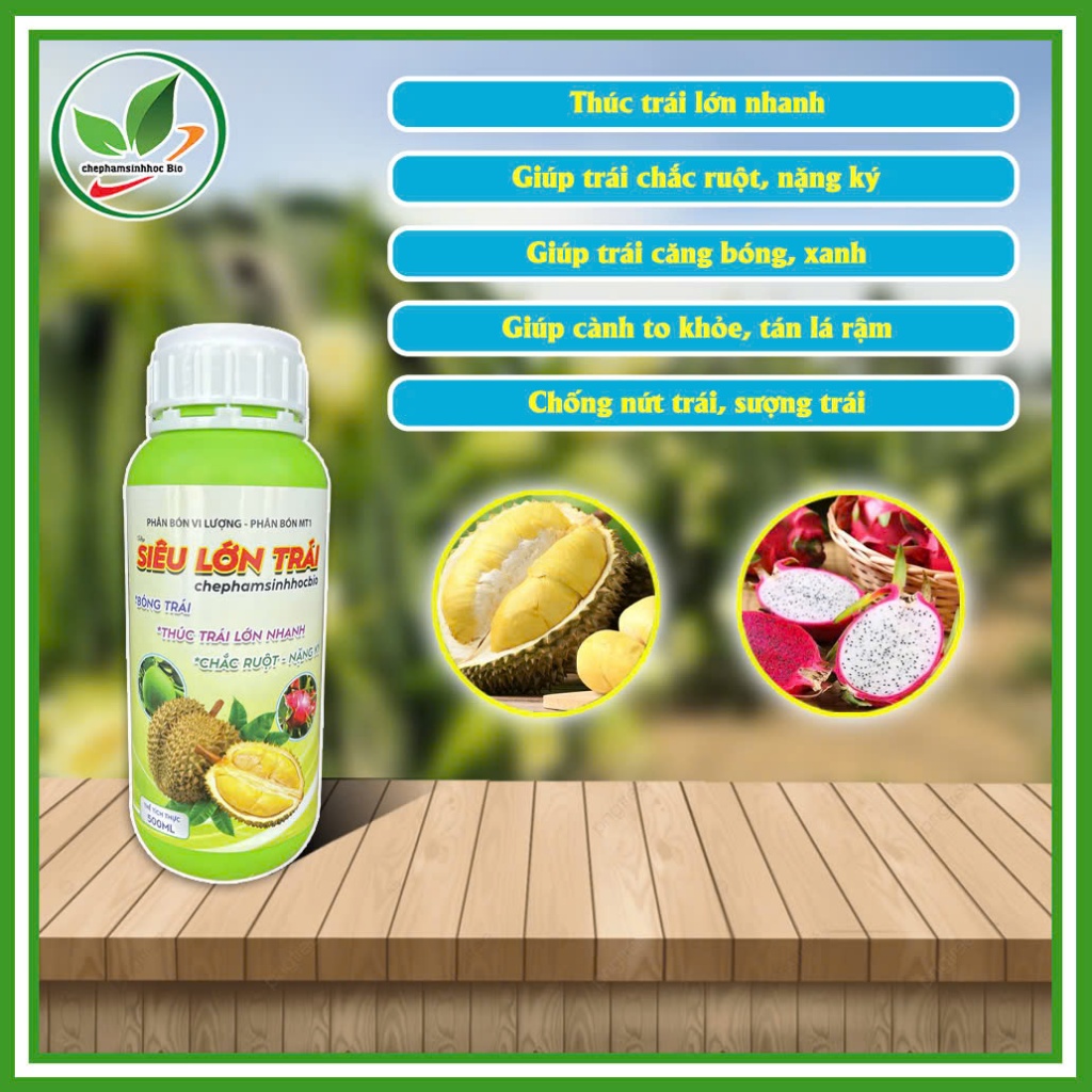 Phân bón vi lượng  - Phân bón MT1. SIÊU LỚN TRÁI. Chai 500ml
