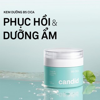 Kem Dưỡng Ẩm, Phục Hồi Làm Dịu Da Candid B5 Cica Repair & Soothing Cream 50ml