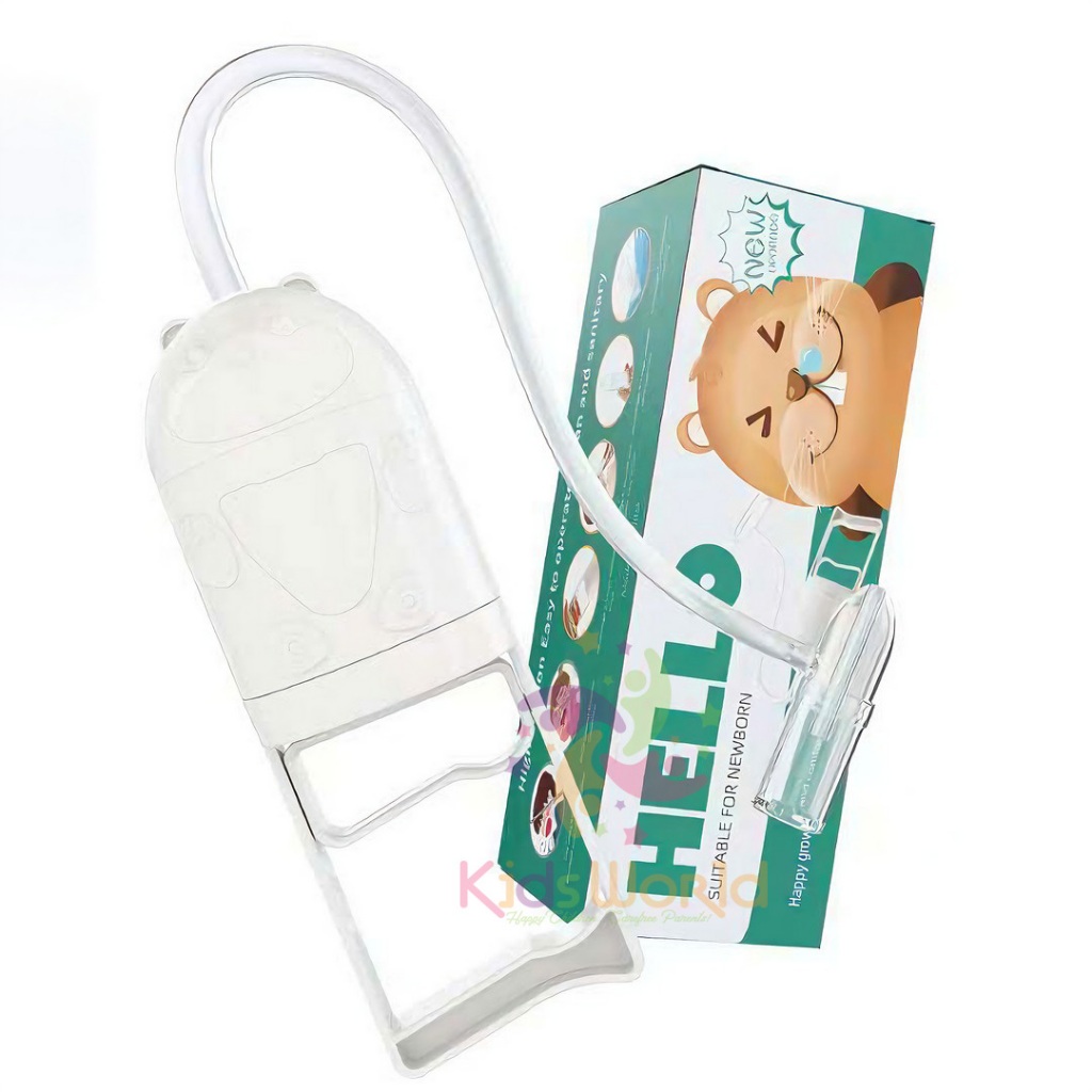 Ảnh Dụng cụ hút mũi, máy hút mũi cho bé sơ sinh và trẻ nhỏ kéo tay Nasal Aspirator Hello 05 lực hút mạnh 1