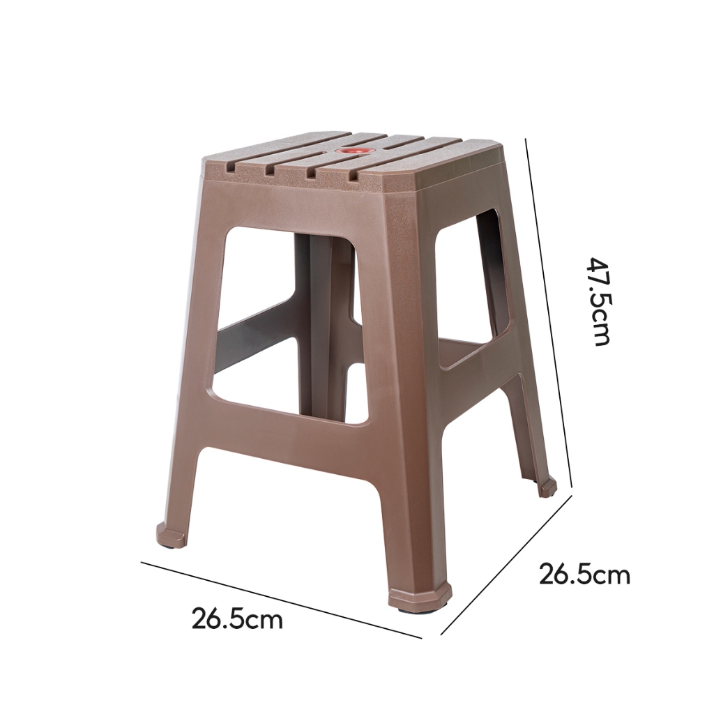 Ghế Đẩu Chân Cao 5 Nan Chính Hãng Việt Nhật (mã 2139)