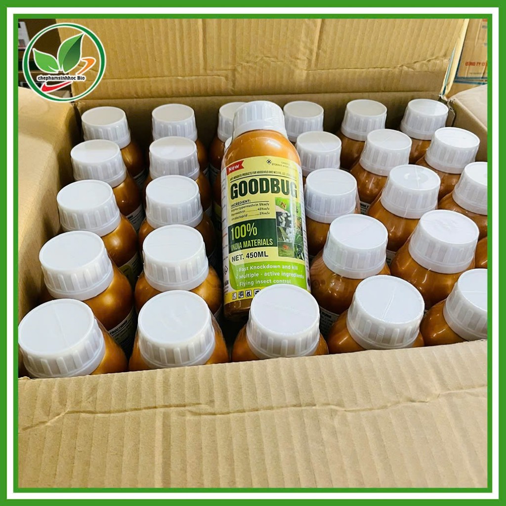 Goodbug phòng kiến, gián, muỗi, mối, mọt... Chai 450ml