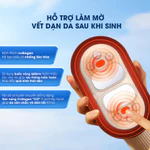 [SET QUÀ 20/10] Đai Chườm Nóng Giảm Đau Bụng Kinh Có Massage Rung Bụng BUMAS BU01 Có Kết Hợp Ánh Sáng Đỏ — ảnh 7