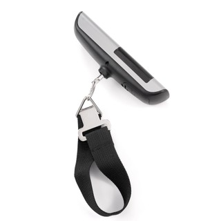 Cân điện tử The Travel Star C00-349 Digital Luggage Scale With Tape Measure S Silver Cân Hành Lý Du Lịch Cầm Tay Nhỏ Gọn