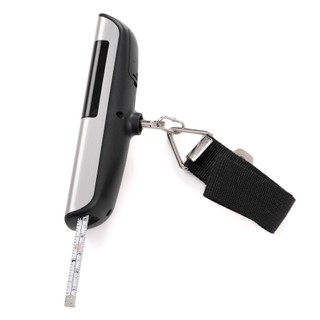 Cân điện tử The Travel Star C00-349 Digital Luggage Scale With Tape Measure S Silver Cân Hành Lý Du Lịch Cầm Tay Nhỏ Gọn