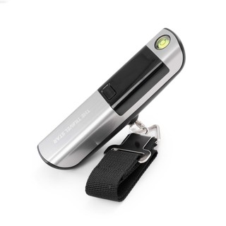 Cân điện tử The Travel Star C00-349 Digital Luggage Scale With Tape Measure S Silver Cân Hành Lý Du Lịch Cầm Tay Nhỏ Gọn
