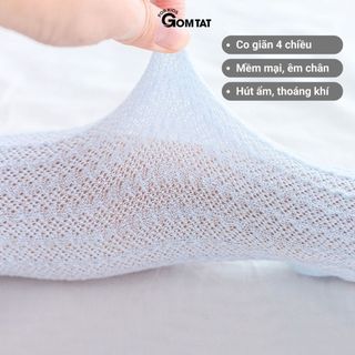 Tất cổ cao hoạ tiết hình thú dễ thương GOMTAT cho bé trai bé gái, vớ cổ cao co giãn cho bé-YIQ-W005
