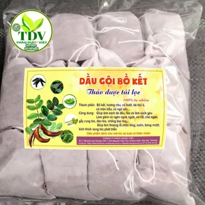 Dầu gội Bồ kết dạng túi Lọc To (30 gói x 20g) giúp cái thiện tóc bạc sớm, giúp đen tóc chắc khỏe