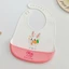 Yếm Ăn Dặm Silicon Babyboo Tootie Cho Bé,Yếm Ăn Dặm Tootie Silicon Có Nút Cài Siêu Mềm Hình Đáng Yêu